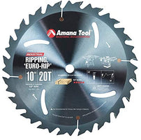 Amana RB1020C Electro-Blu™ Euro-Rip Blade - 10" x 20T FT
