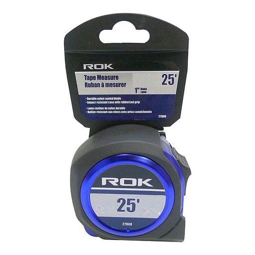 ROK 27906 25ft Tape Measure