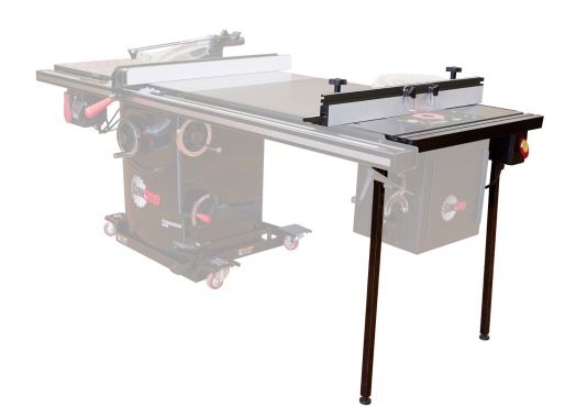 SawStop RT-TGP 27" In-Line Cast-Iron Router Table (Fits PCS & CNS Saws)