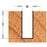 CMT 811.070.11 Straight Bit, 7mm Dia, 1/4" Shank, 32/32" Cutting Length-Marson Equipment
