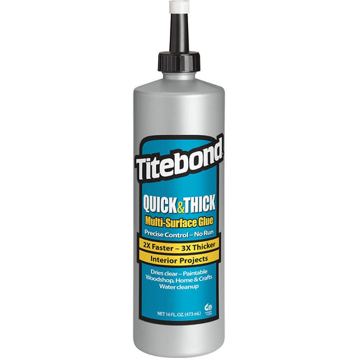 Titebond 2404 Wood Molding / Quick & Thick Glue - 16oz